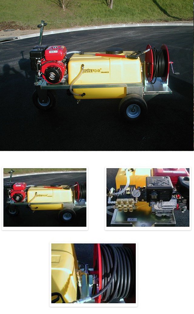 III - 160 bars - Moteur Thermique - Cuve 200L