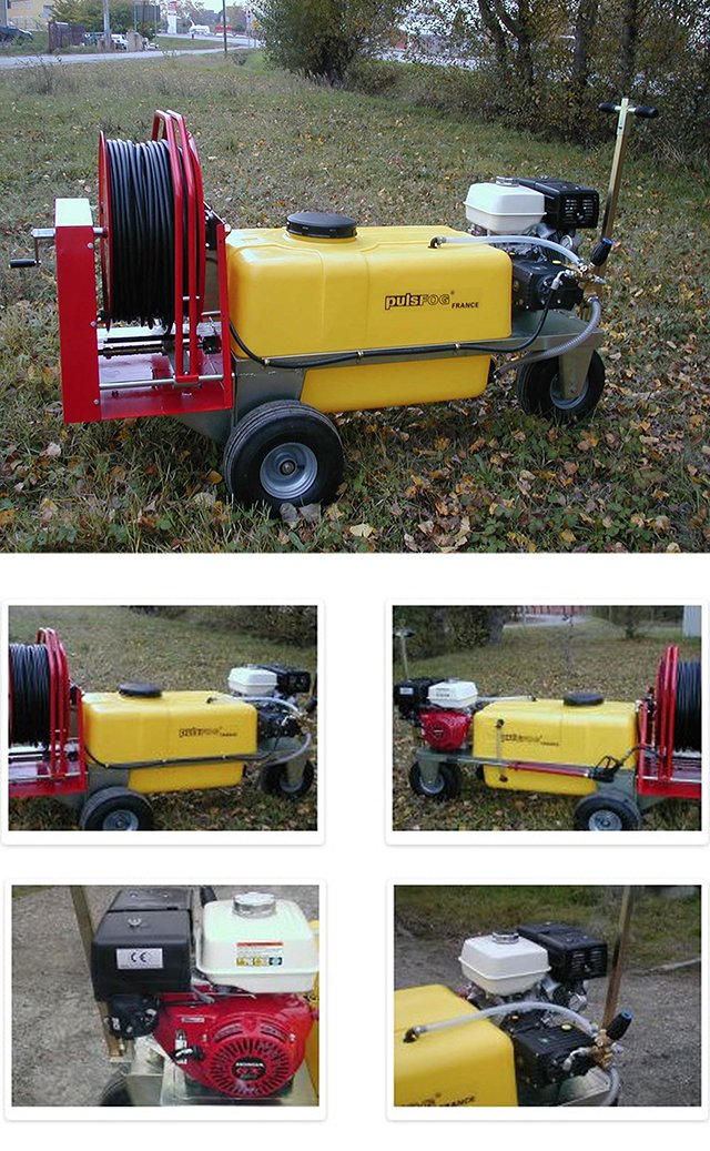 IV - 160 bars - Moteur Thermique - Cuve 200L